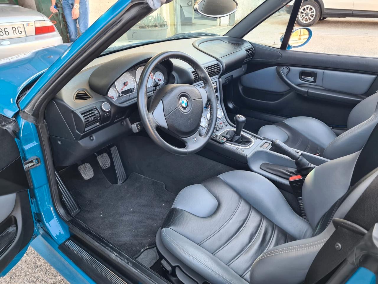 Bmw Z3 M 3.2 24V cat M Roadster S54 LSB Unica in Europa Blu Laguna Seca