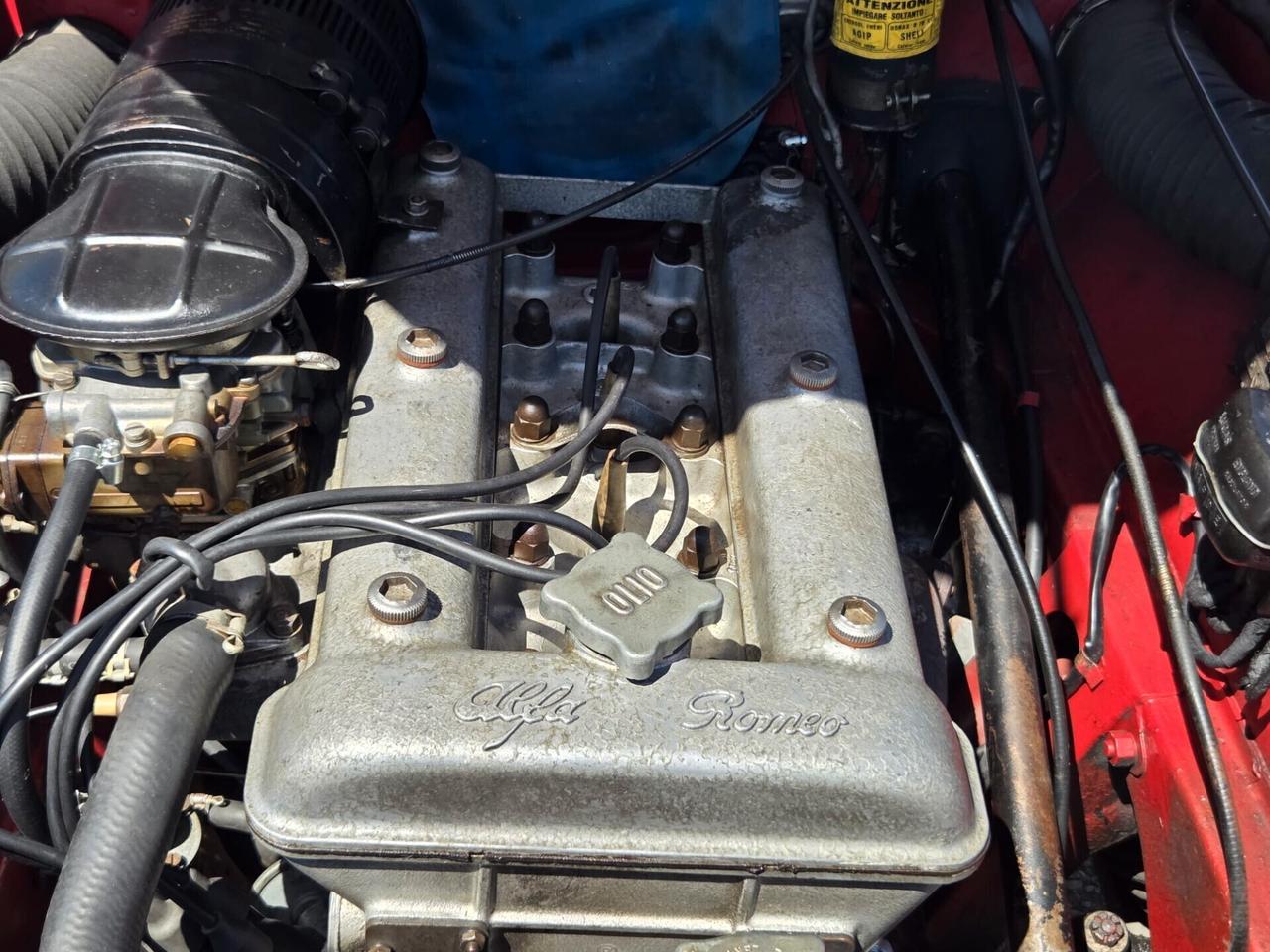 ALFA ROMEO GIULIETTA SPIDER 1.3 2° S. -ASI TARGA ORO -
