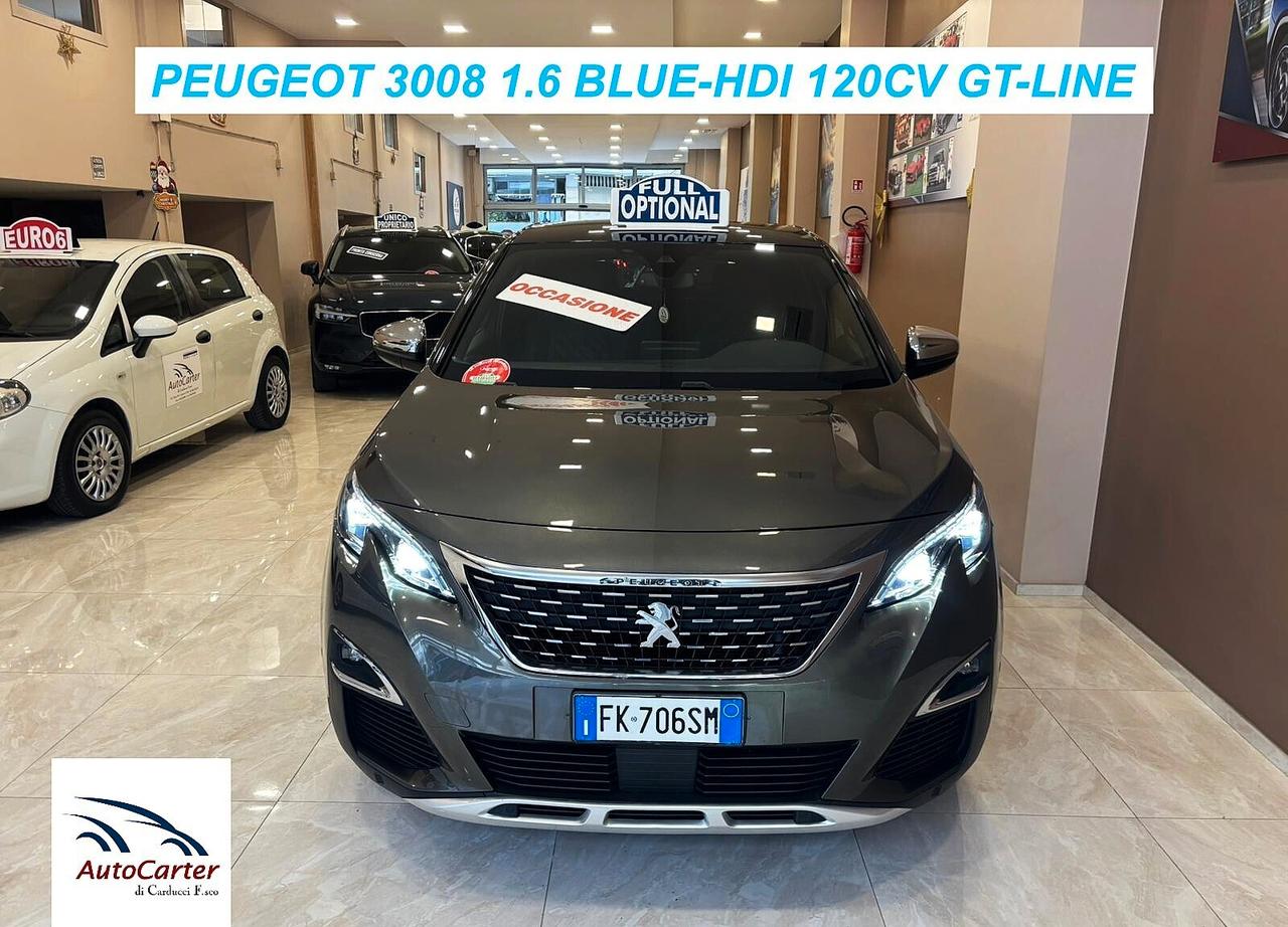 Peugeot 3008 1.6 DIESEL GT-LINE **FULL**