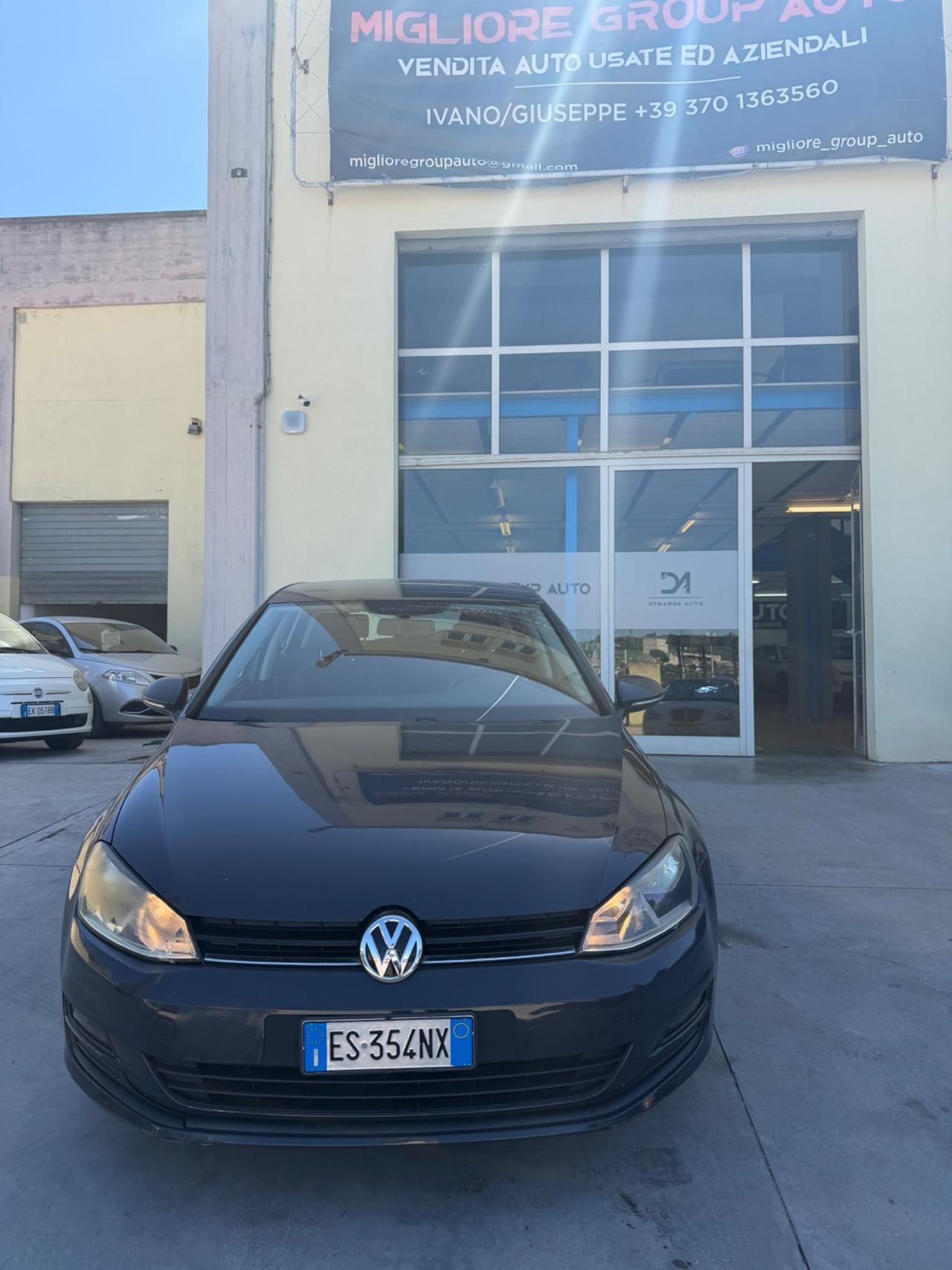 Volkswagen Golf 7 1.6 diesel 90 CV 5 porte