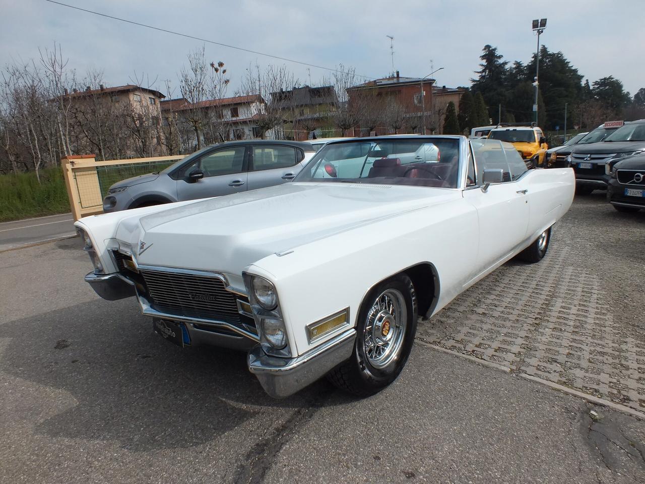CADILLAC DEVILLE V8 CONVERTIBILE COSTRUZIONE 1966