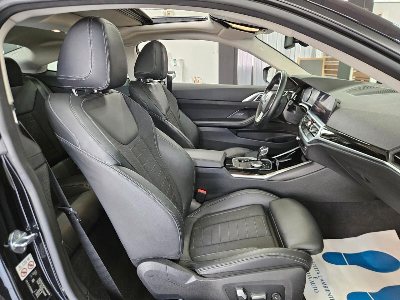 BMW 420 d Coupe mhev 48V Sport auto - TAGLIANDI BMW - TETTO APRIBILE