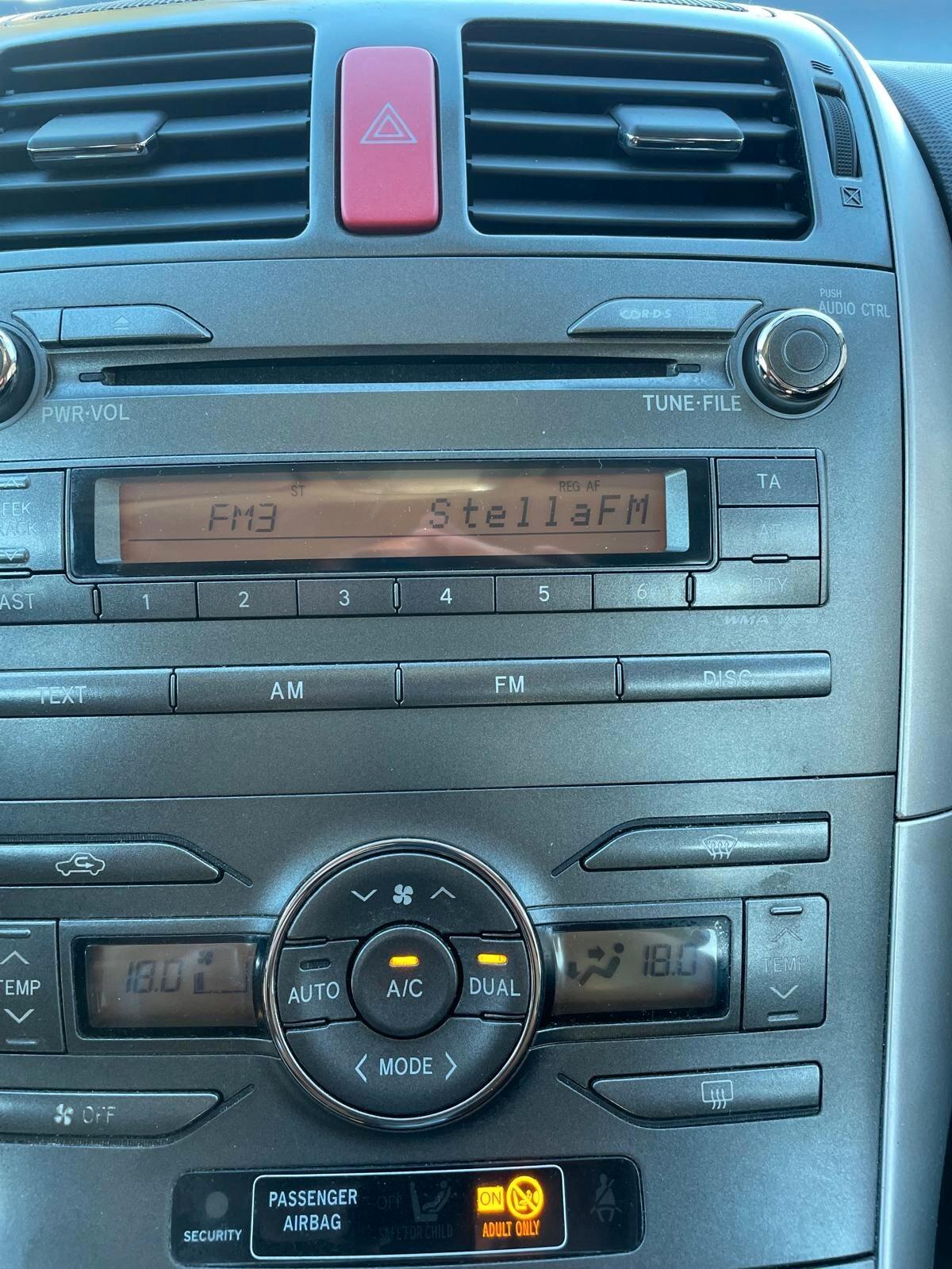 TOYOTA AURIS 1.4 D-4D 90 CV – UNICO PROPRIETARIO – TAGLIANDI TOYOTA