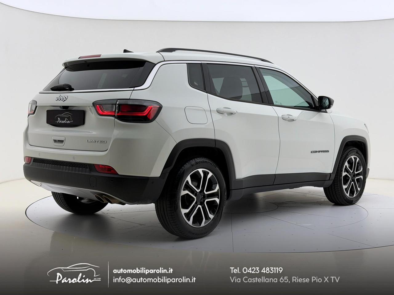 Jeep Compass 1.3 turbo t4 Limited 2wd 150cv ddct ACC-LED-Telecamera