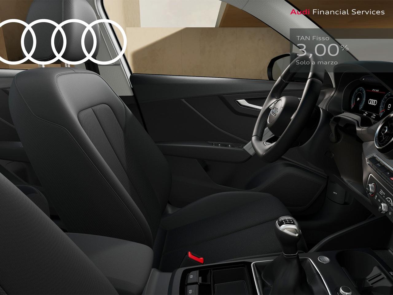 Audi Q2 30 2.0 tdi identity black