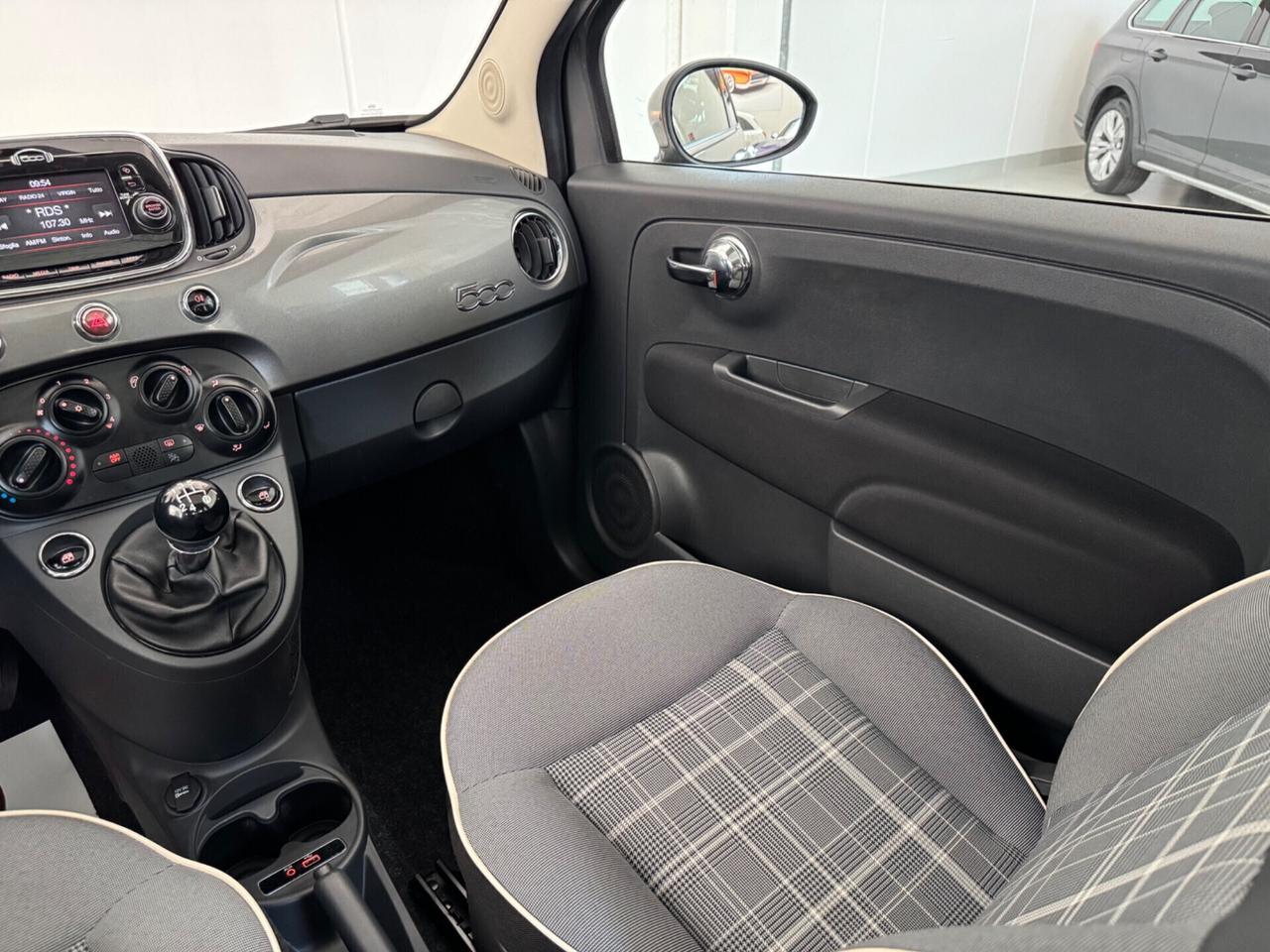 Fiat 500 1.2 Lounge 69cv E6b solo 43mila km!
