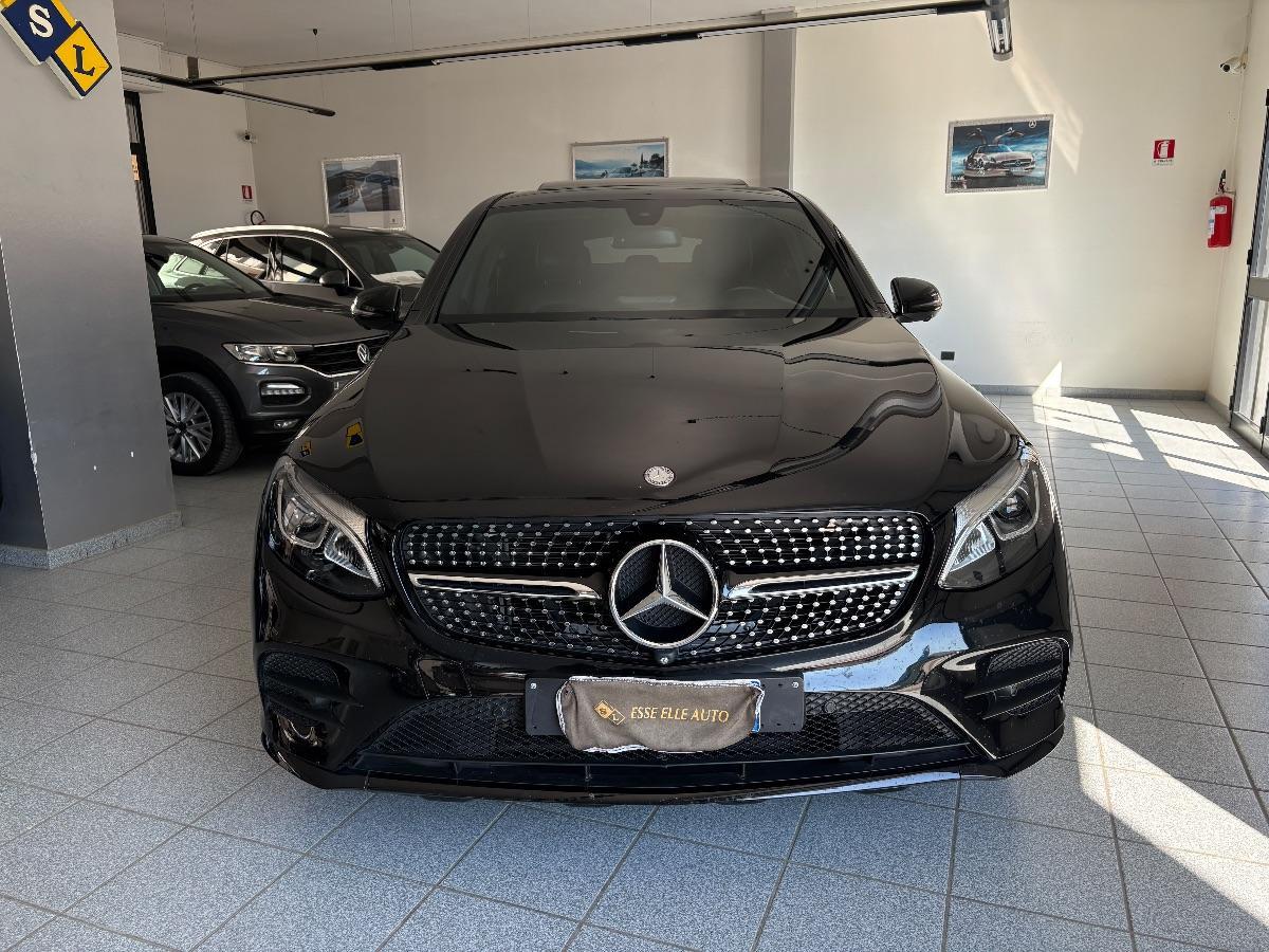 MERCEDES GLC 220 d 4Matic CoupÃ© AMG UNICO PROP/ TETTO/ TELECAMERA 360Â°