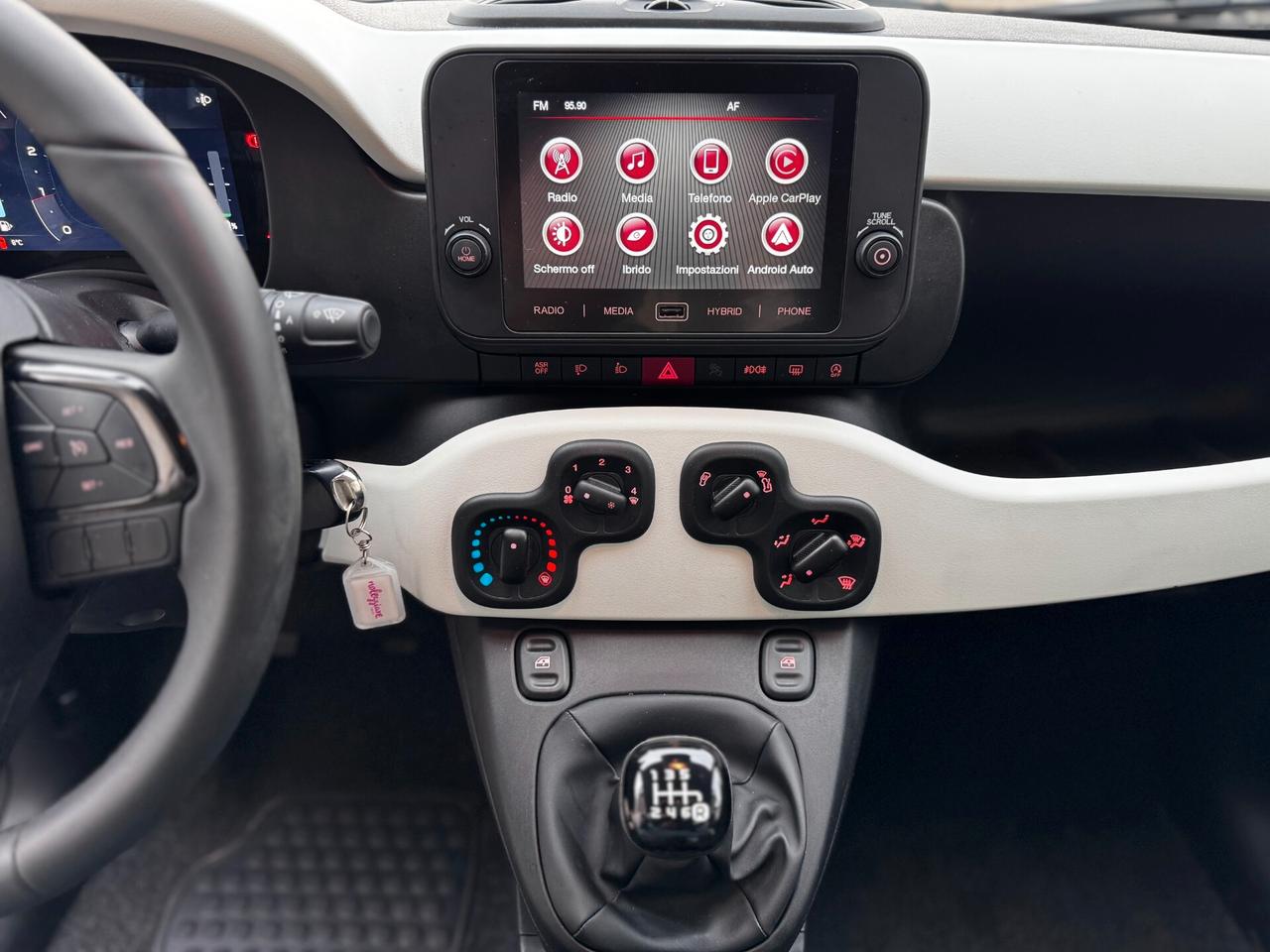 Fiat Panda Pandina Cross 1.0 FireFly S&S Hybrid, cruscotto digitale, aziendale, iva esposta