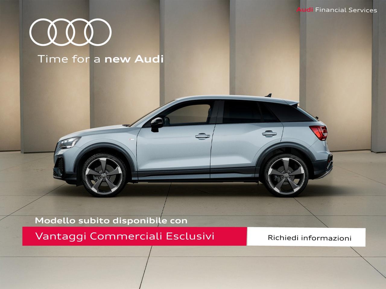 Audi Q2 35 2.0 tdi identity black s-tronic