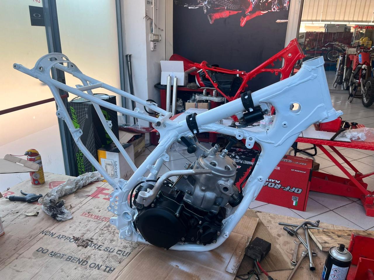 HONDA CR 500 1991 RESTAURATA CON registro storico