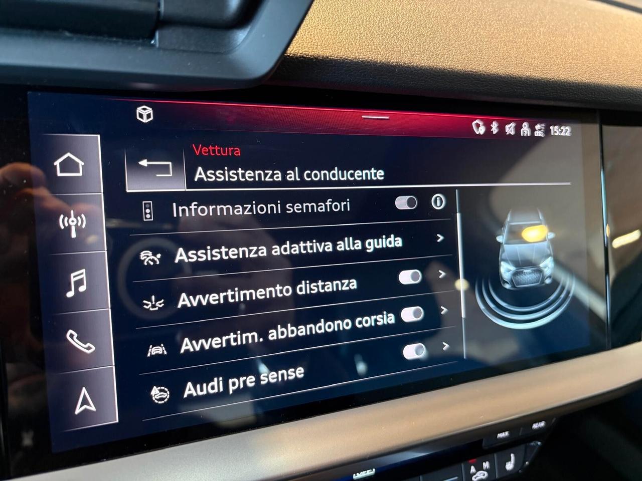 Audi A3 SPB 30 2.0 TDI S LINE EDITION S tronic TETTO