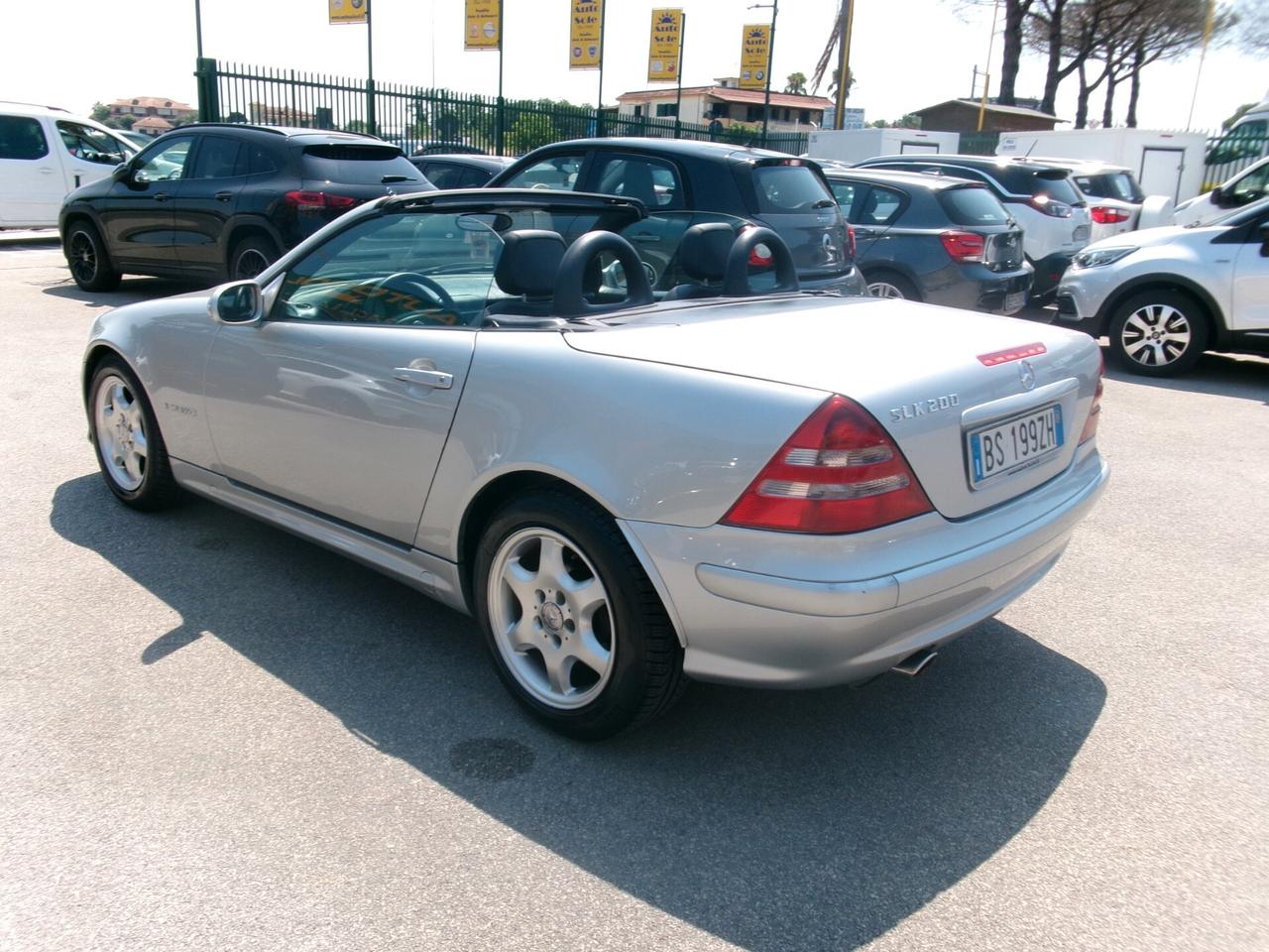 Mercedes-benz SLK 200 BENZINA 2.0 163CV CABRIO *ISCRITTA ASI*