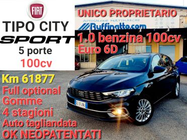 Fiat Tipo 1.0 5 porte City Sport 100cv