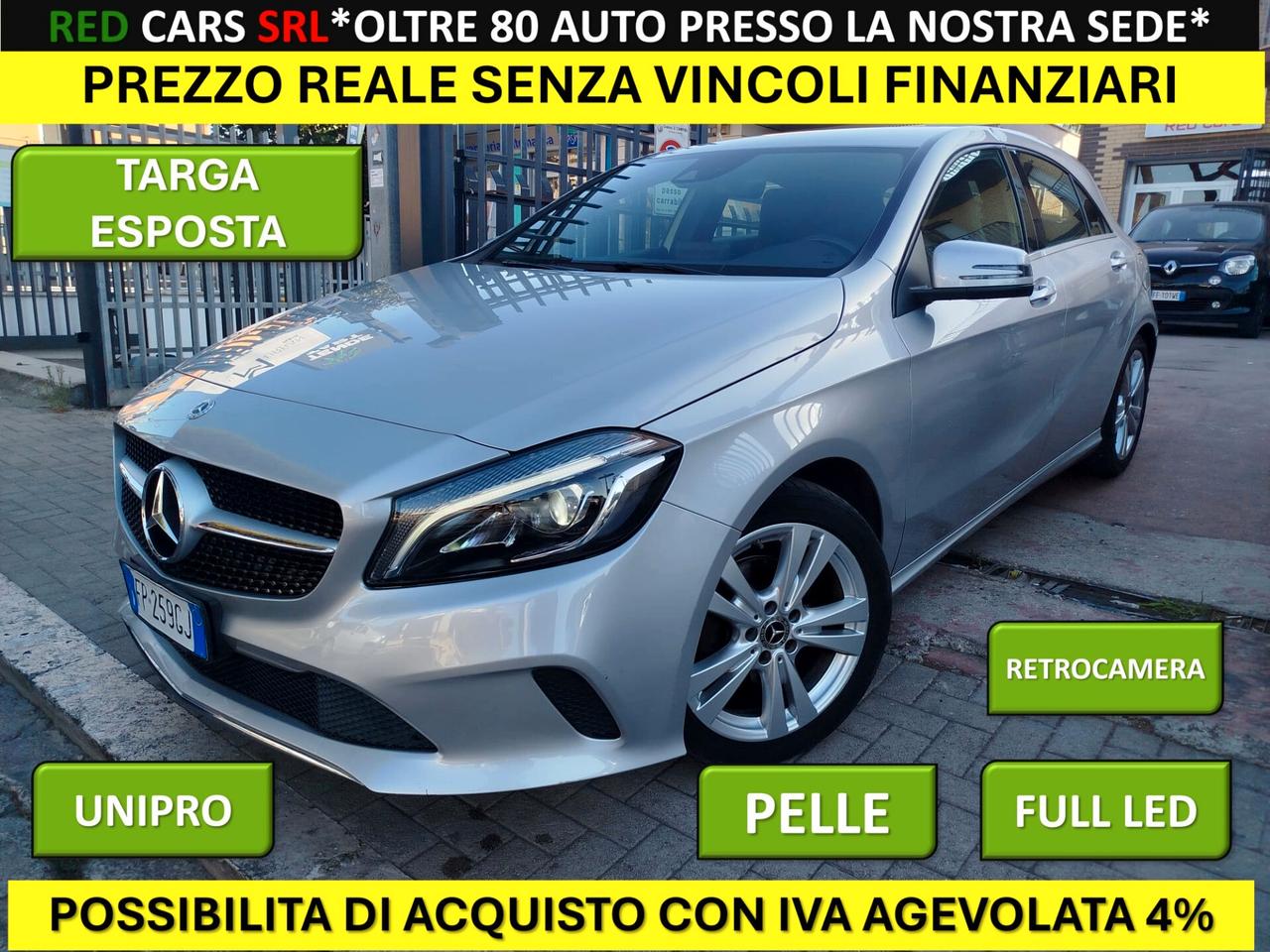 A 180d SPORT UNIPRO*PREZZO VERO* TAGLIANDI CERTI