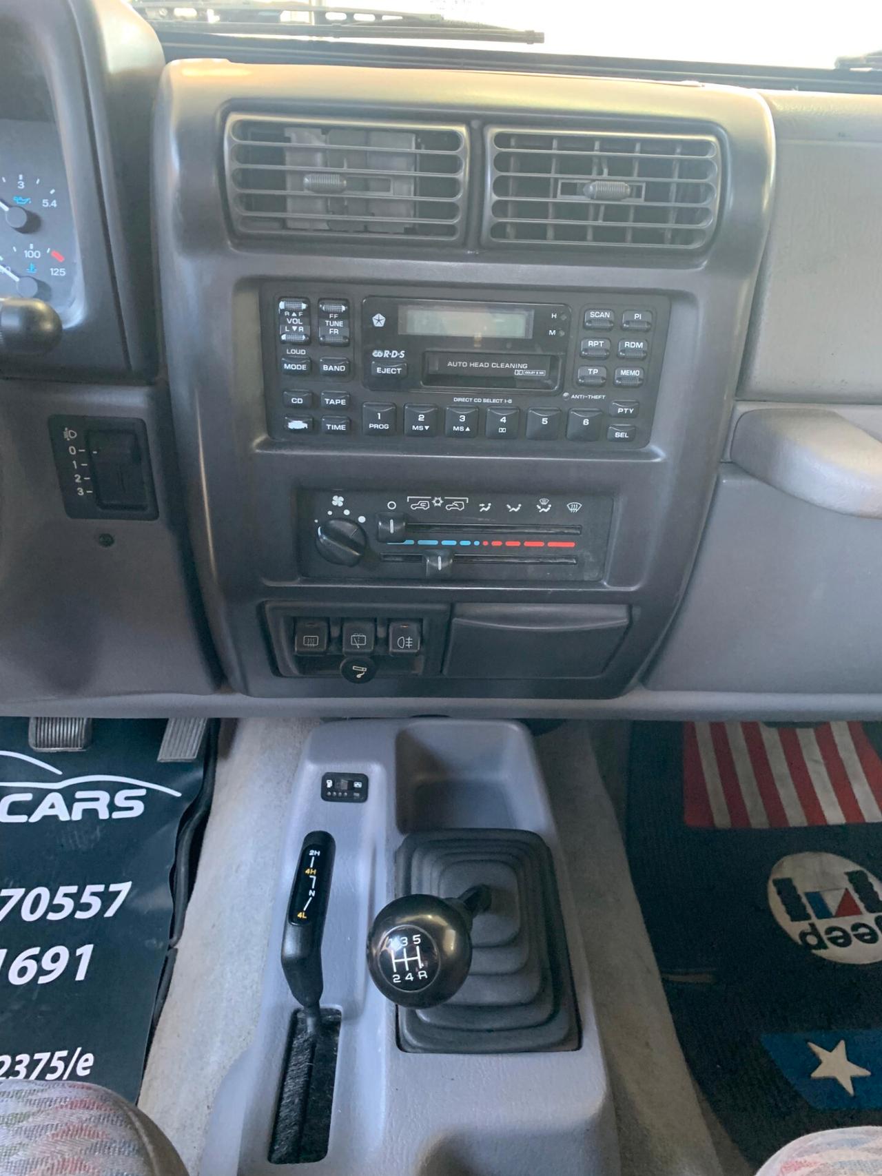 Jeep Wrangler 4.0 cat Hard top (EU)