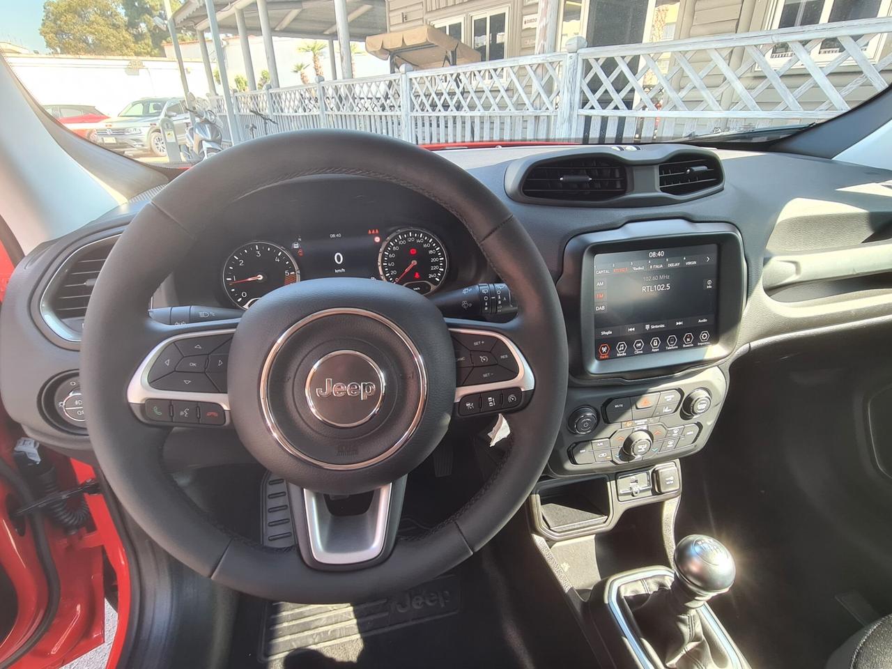 Jeep Renegade 1.6 Mjt 130 CV Limited BLACKLINE KM CERTIFICATI ITALIANA PRONTA CONSEGNA