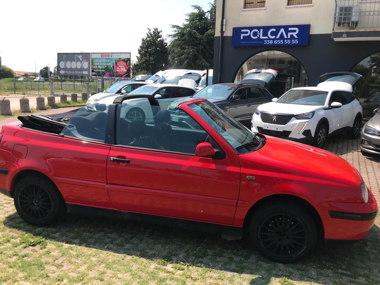 Volkswagen Golf Cabriolet Golf Cabriolet 1.8/75 CV METANO PER NEOPATENTATI DA AMATORE