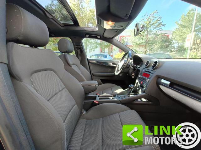 AUDI A3 Sportback 2.0 S-LINE S Tronic 170cv TETTO