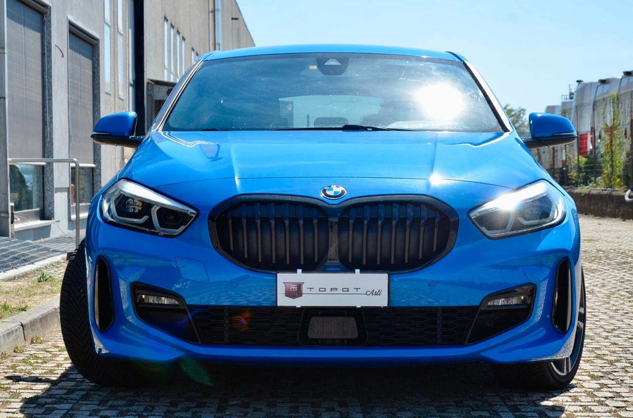 BMW 118d 2.0 MSPORT 150cv AUTO, UFF ITALIANA, SERVICE BMW, EURO 6D, FULL LED, SOUND SYSTEM, RETROCAMERA, PERMUTE