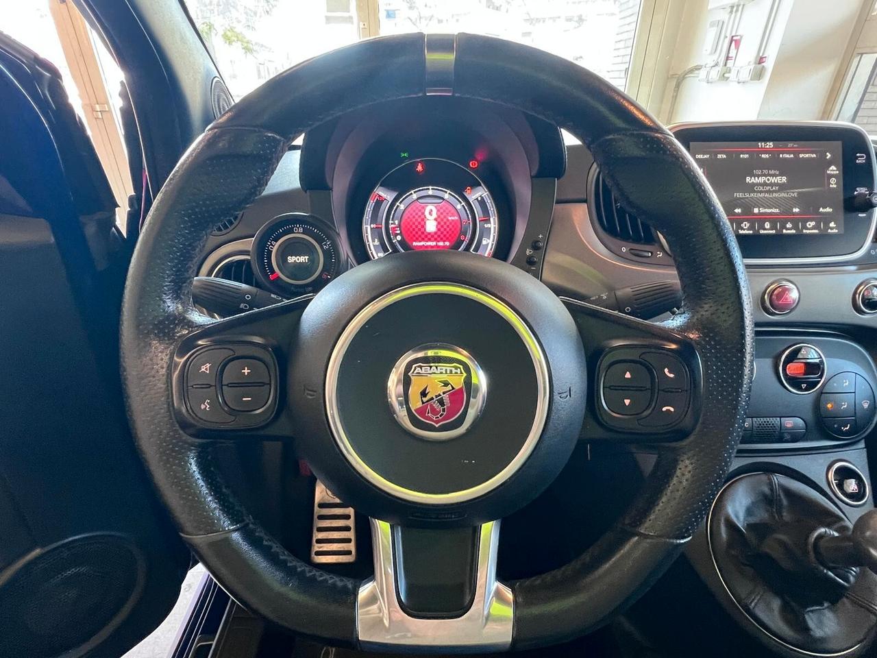 Abarth 595 1.4 Turbo 165CV Turismo CRONOL TAGLIANDI UNIPRO*NO VINCOLI DI FINANZIAM* AZIENDALE