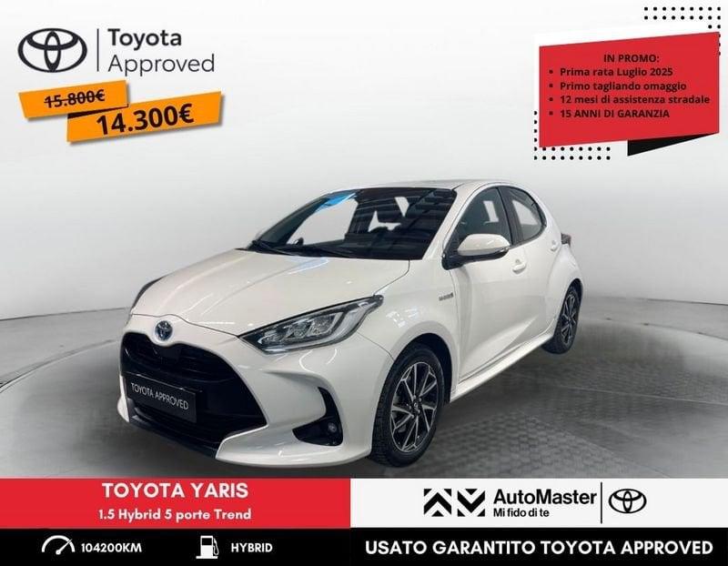 Toyota Yaris 1.5 Hybrid 5 porte Trend