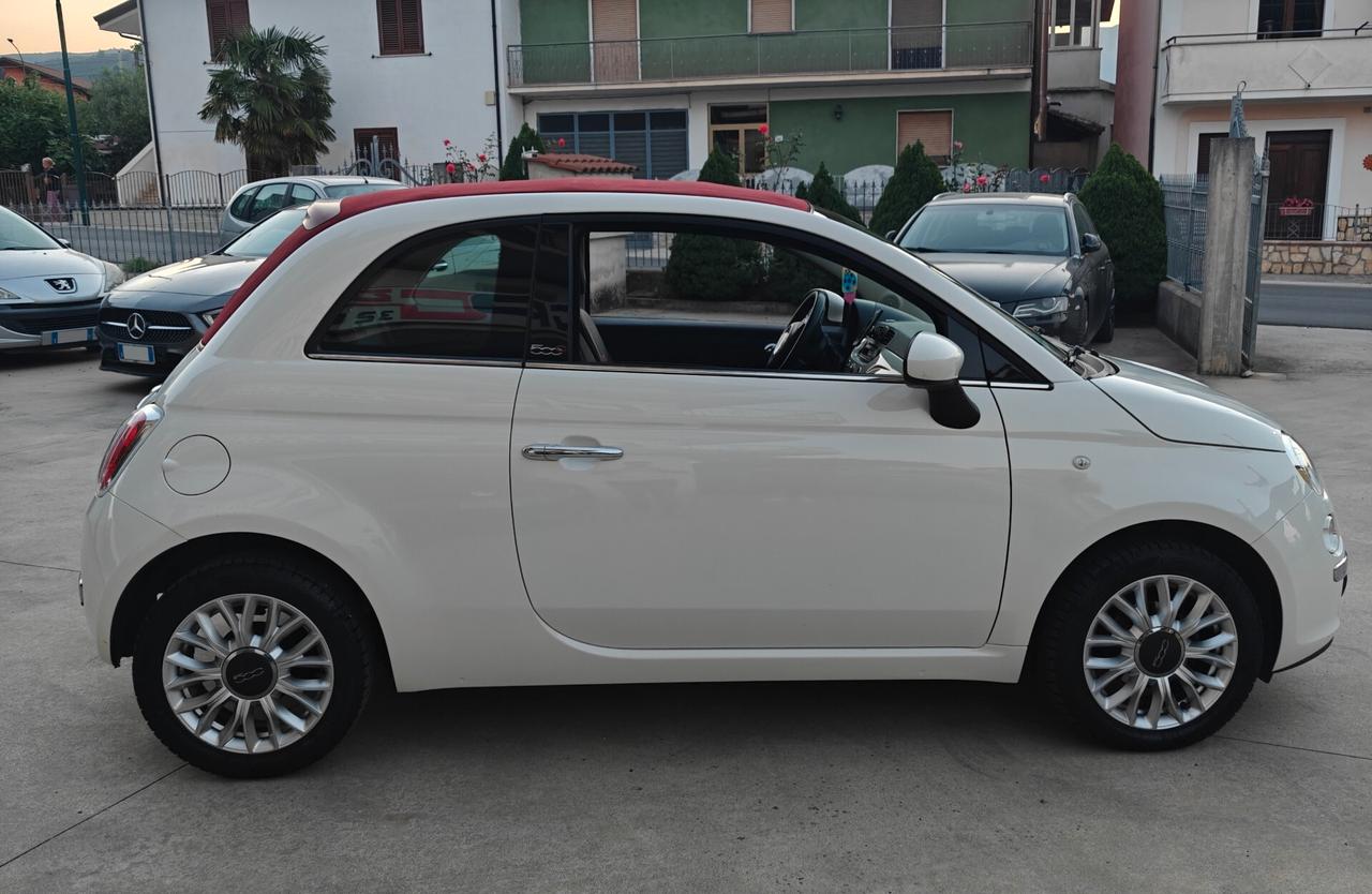 Fiat 500 C 1.2 Lounge Cabrio PARI A NUOVO UNICO PROPRIETARIO