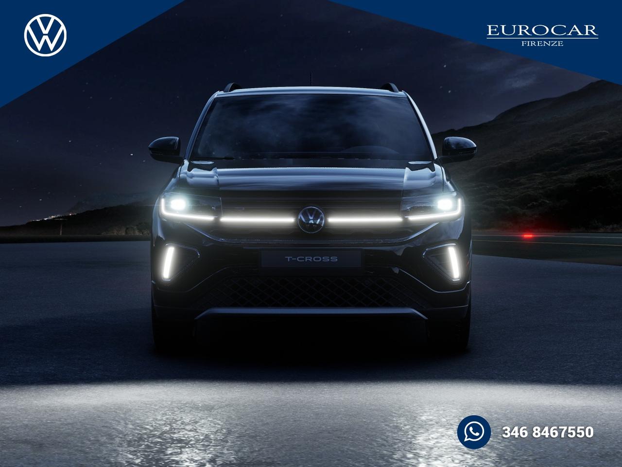 Volkswagen T-Cross 1.0 tsi r-line plus 115cv dsg