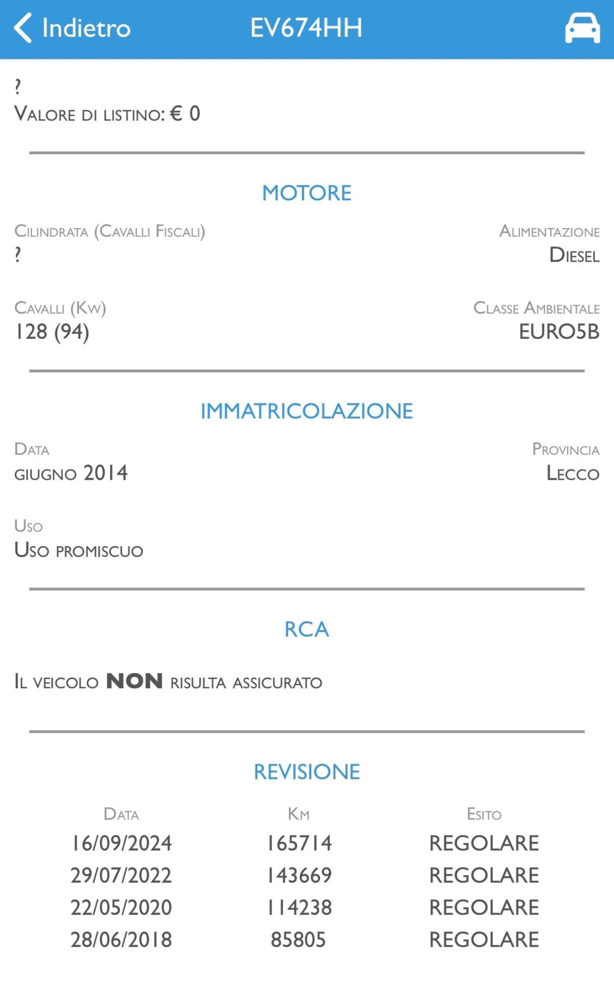 Fiat Scudo 2.0 MJT 130CV 2014 neopatentati