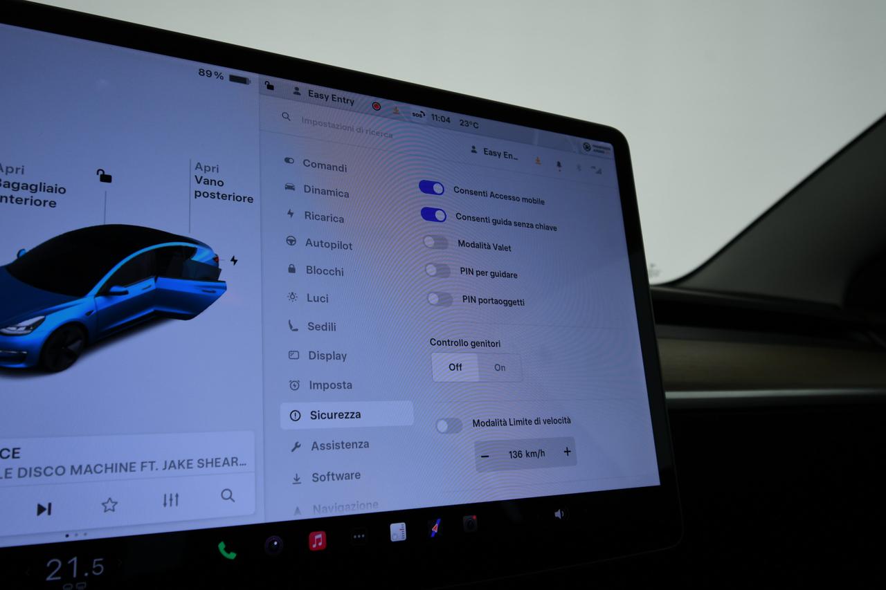 TESLA Model 3 Long Range Dual Motor awd PILOTA AUTOMATICO+CAMERA+PELLE