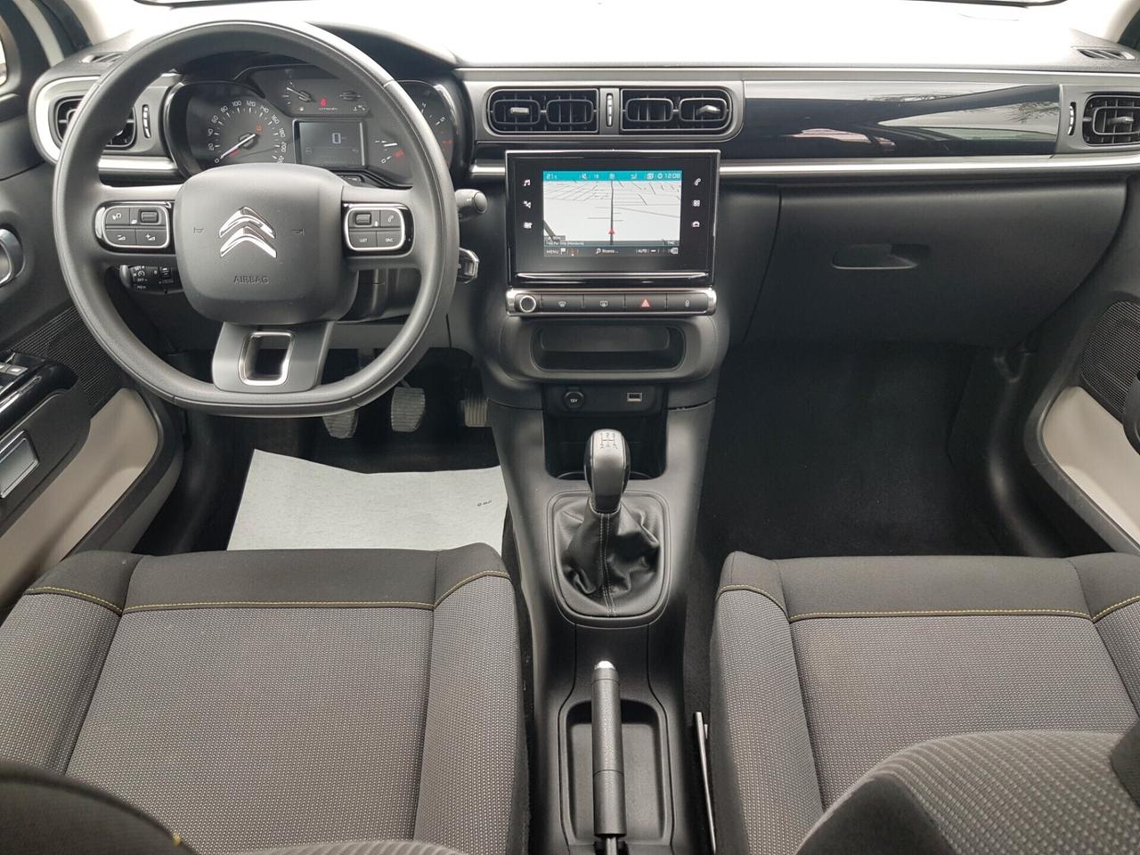 Citroen C3 1.2 PureTech 83cv Navy Led Sensori Park