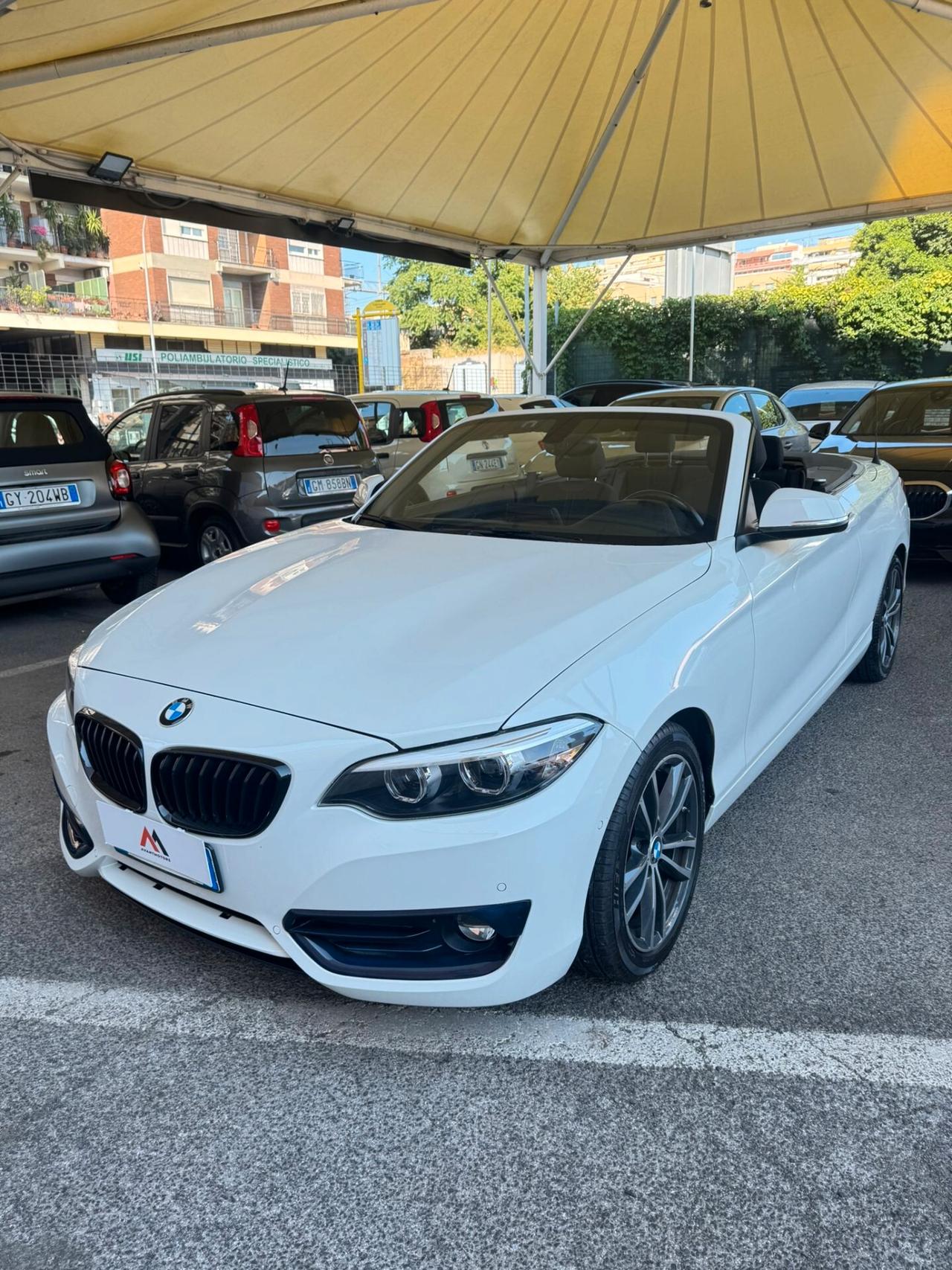 BMW 220I SPORT CABRIO **PREZZO REALE**