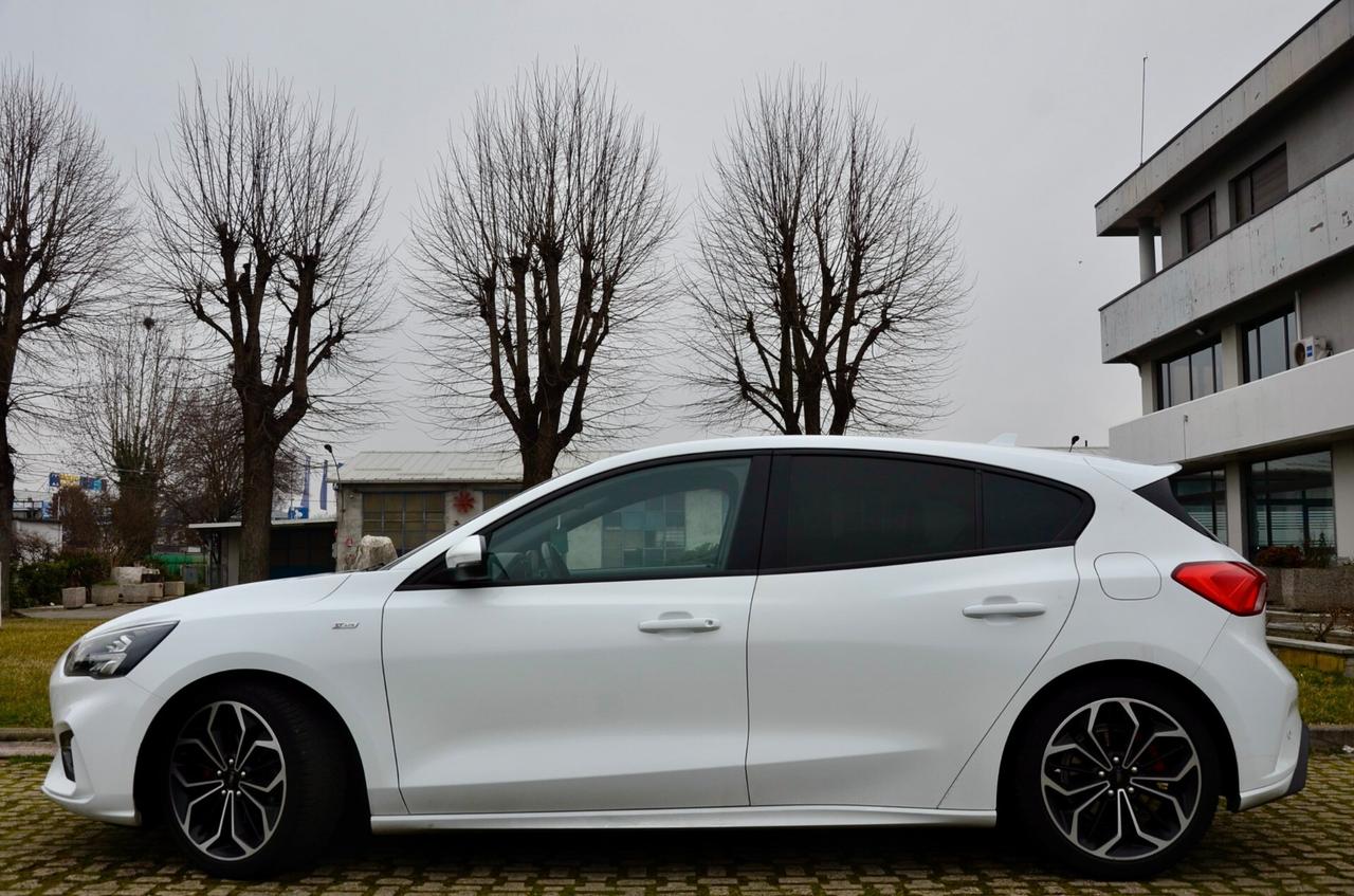 FORD FOCUS 1.5 ECOBLUE ST-LINE CO-PILOT 120cv AUTO, UFF ITALIANA, EURO 6D, NAVI, FARI LED, PERMUTE