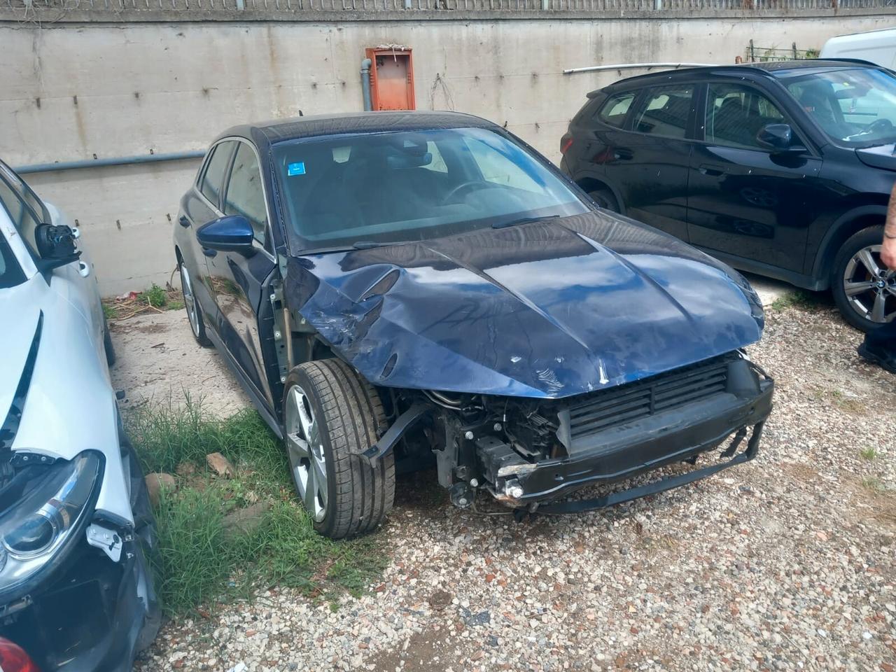 AUDI A3 STL TURBO 200 DIESEL AUTOMATICA POCO SINISTRATA