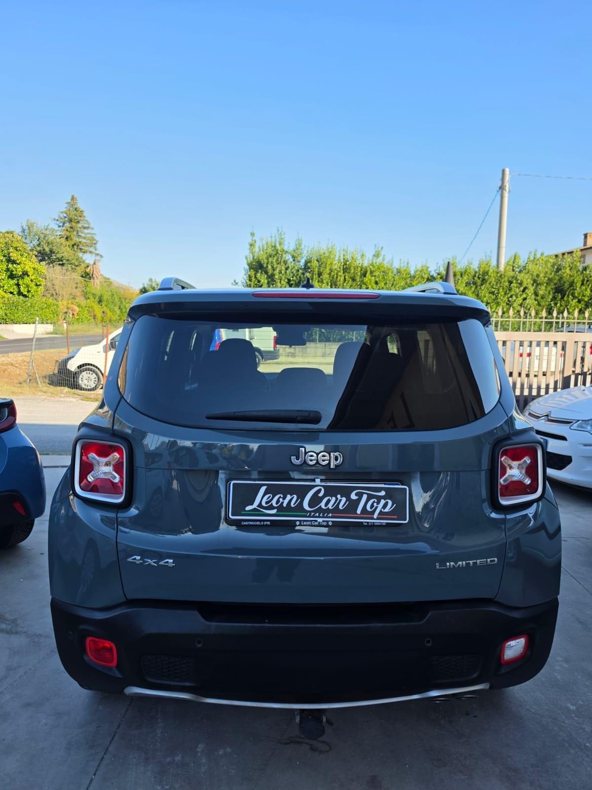 Jeep Renegade 2.0 Mjt 140CV 4WD gancio traino omologato cambio automatico