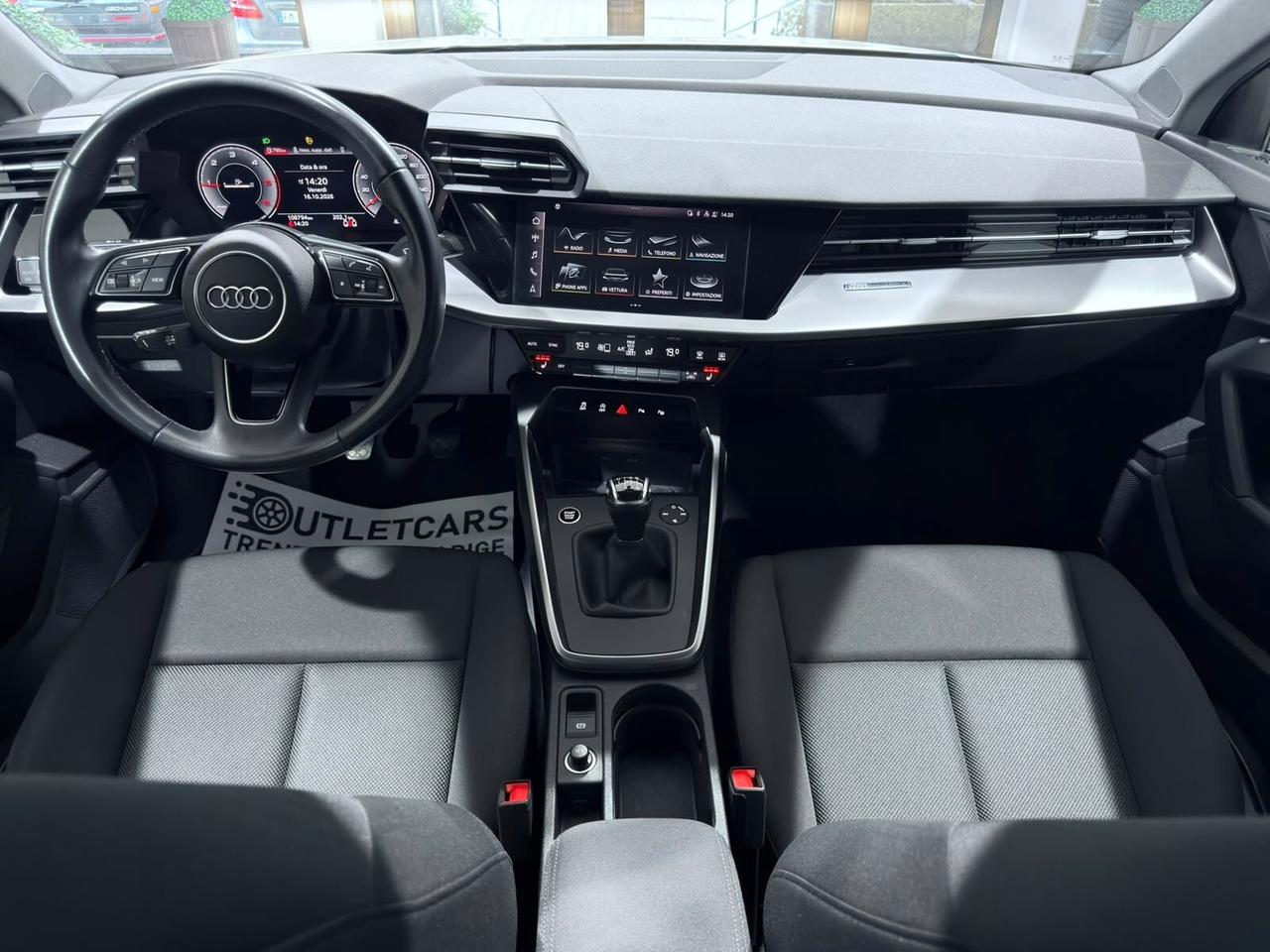 AUDI A3 SPORTBACK 30 2.0TDI 116CV MANUALE