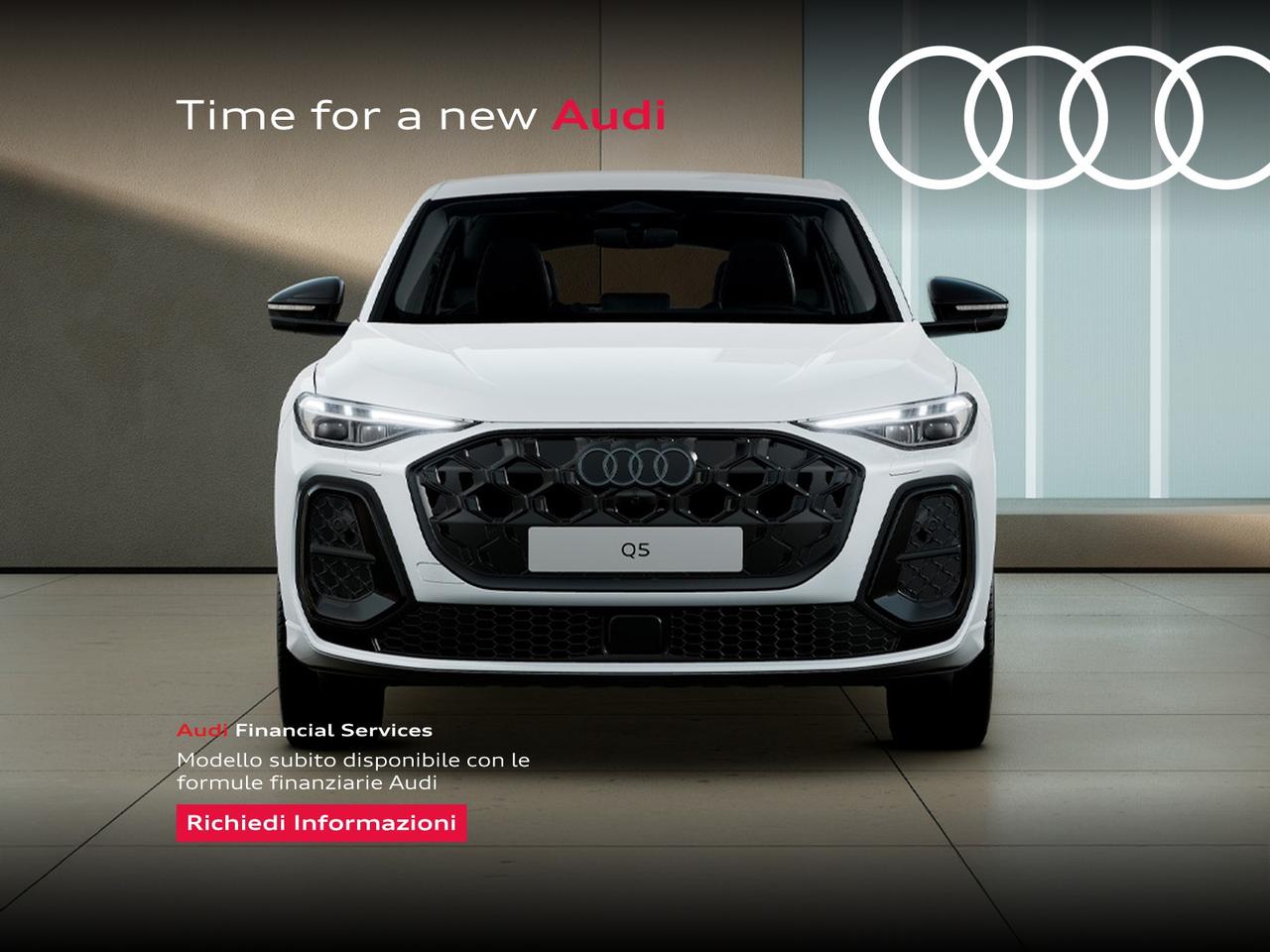 Audi Q5 sportback 2.0 tdi mhev+ s line edition quattro 204cv s-tronic