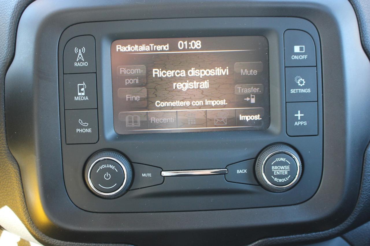 RENEGADE 1.0 BENZINA 120cv *PREZZO VERO* SOLO 36000 KM CERTIFICATI UNIPRO'