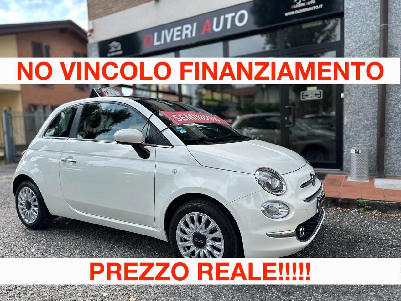 Fiat 500 Hybrid Clima Auto Tetto Pano PREZZO REALE!