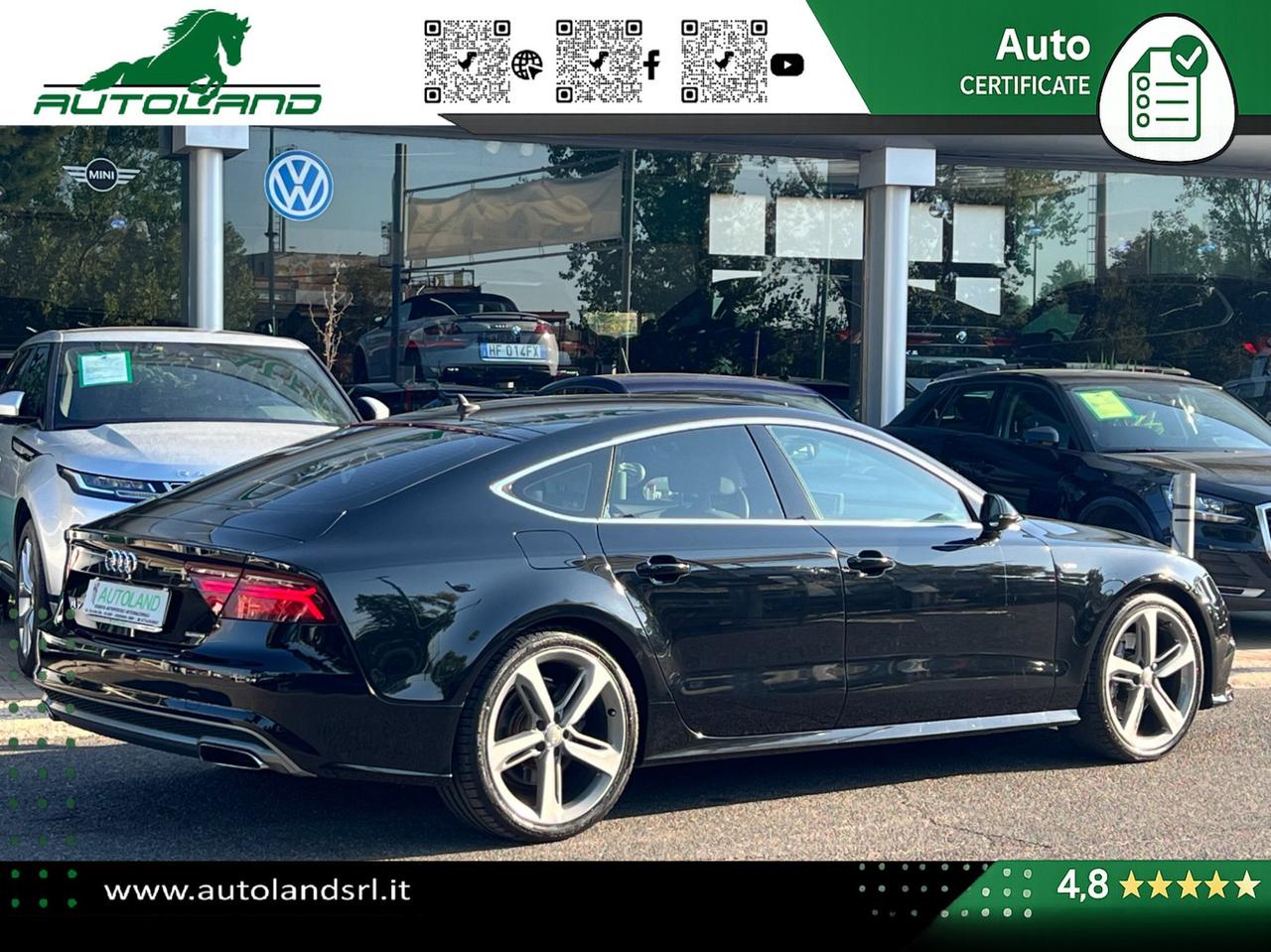 Audi A7 Sportback 3.0 tdi quattro 272cv S-Line ACC - 20" - Frecce Dinamiche