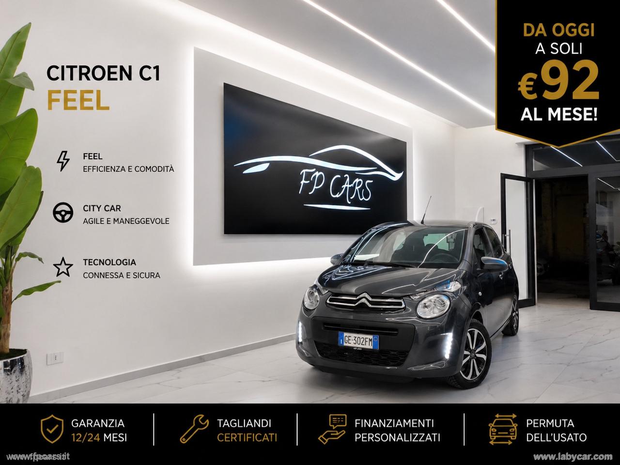 CITROEN C1 VTi 72 S&S 5p. Feel