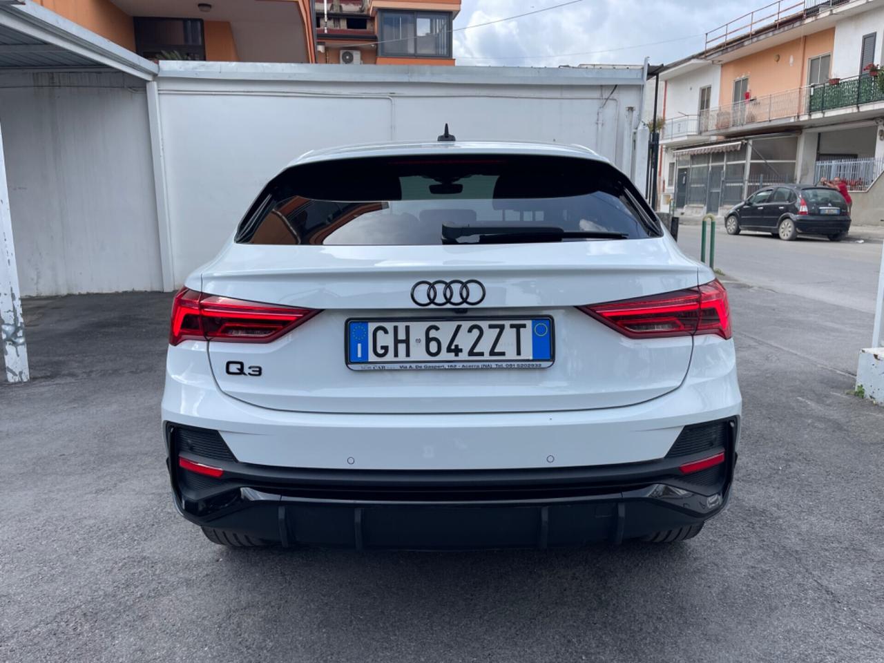 Audi Q3 SPB 35 TDI S tronic S line IDENTITY BLACK KM 86.000 CERTIFICATI!!!