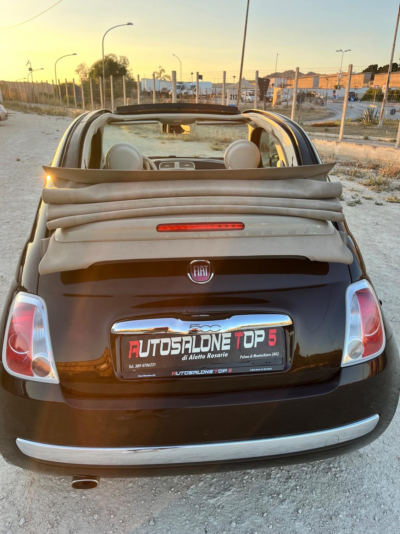 Fiat 500 C cabrio 1.2 Lounge anno 2014