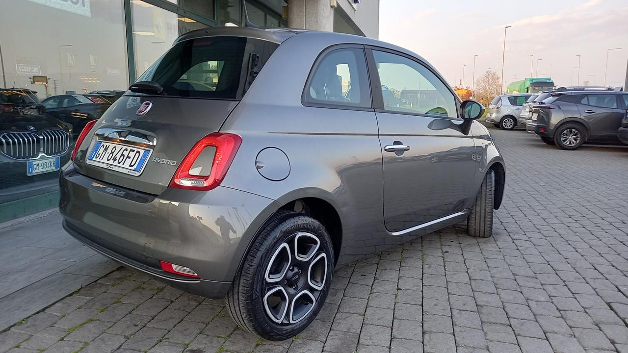 Fiat 500 1.0 Hybrid Club 70 cv