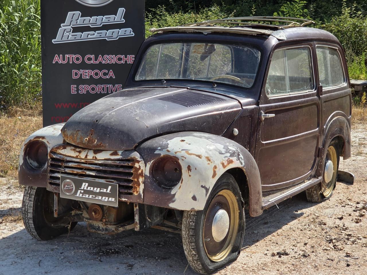 Fiat Topolino 500C BELVEDERE METALLICA -DA RESTAURO-