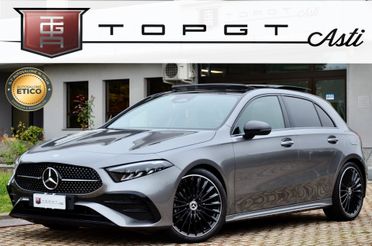 MERCEDES-BENZ A180 AMG LINE PREMIUM PLUS 136cv AUTO, UNICOPROPRIETARIO, TETTO, NIGHT PACK, FARI LED, LUCI 64 COLORI, PERMUTE