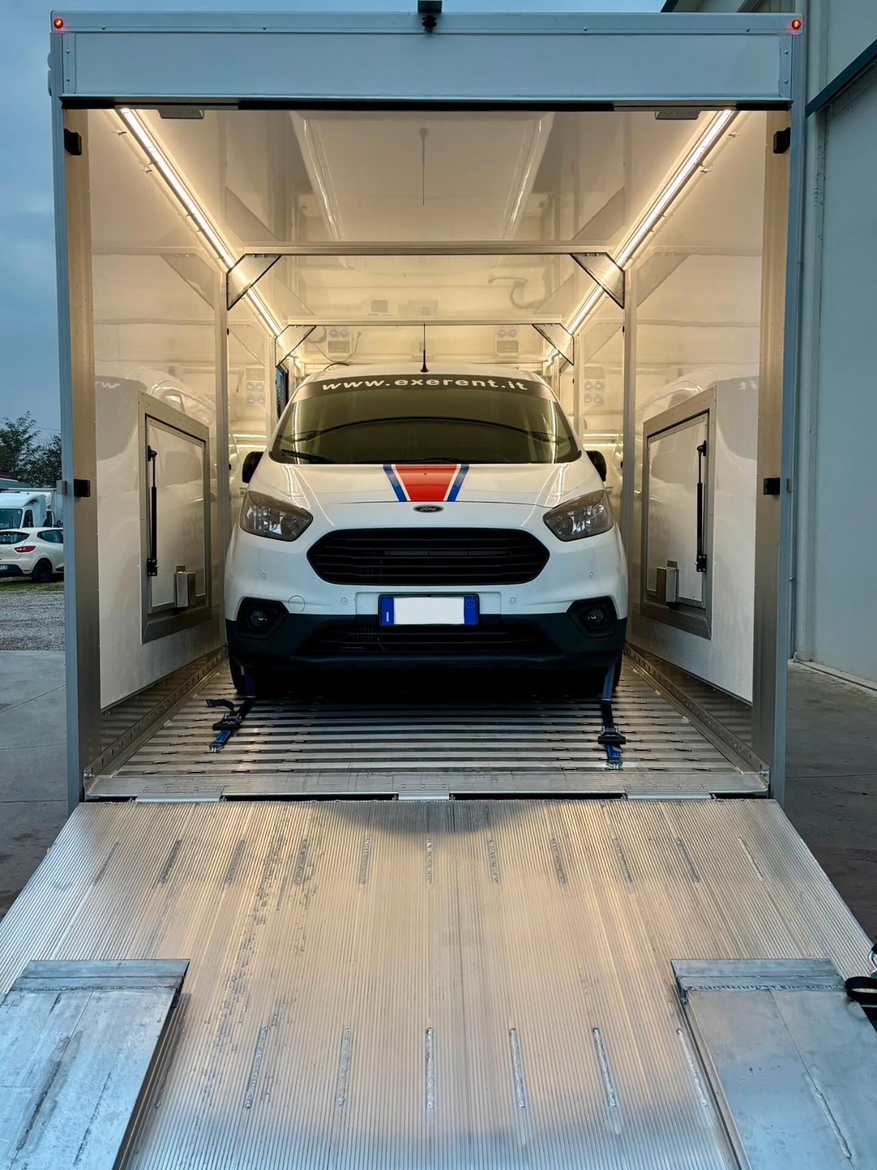 Allestimento trasporto auto coperto carroattrezzi