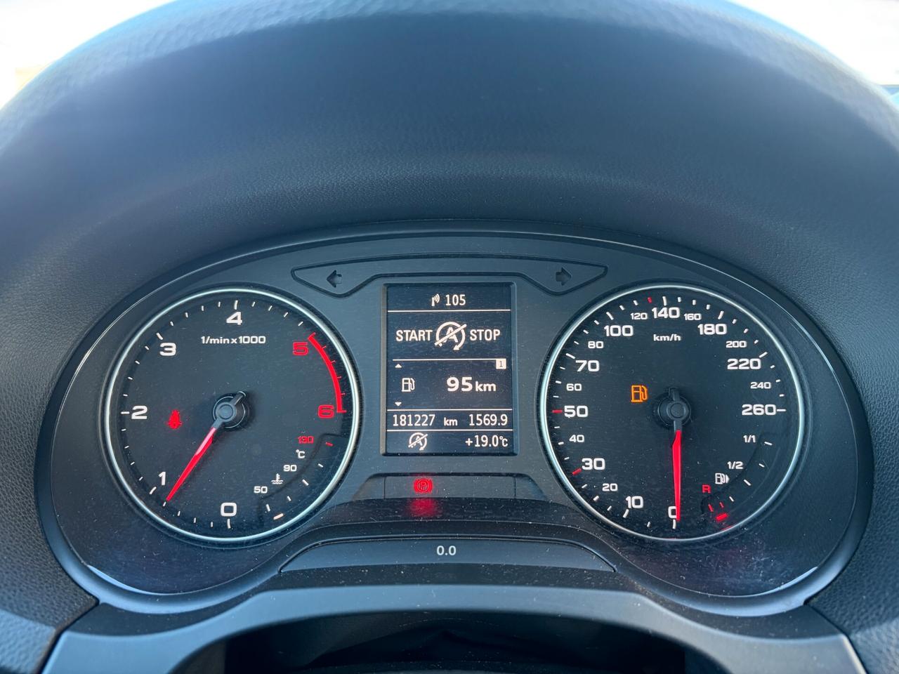AUDI A3 SPORTBACK 1.6 TDI 105CV 180.000 KM 2013