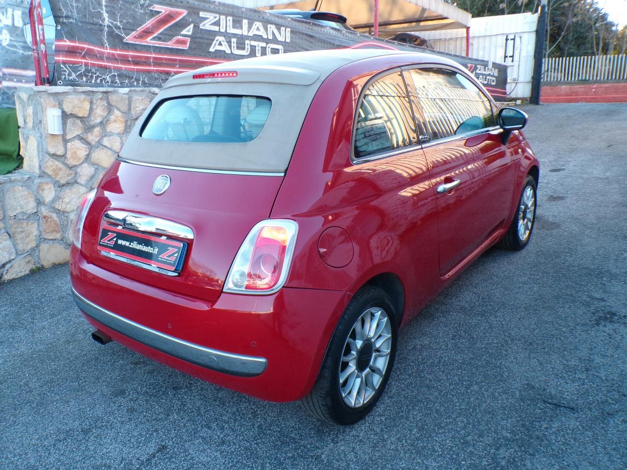 Fiat 500 C 1.3 Multijet 16V 75 CV Rock...OK NEOPATENTATI..CABRIO