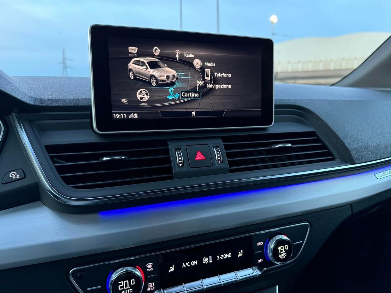 AUDI Q5 2.0 Quattro S-LINE-Virtual Luci Ambient 19