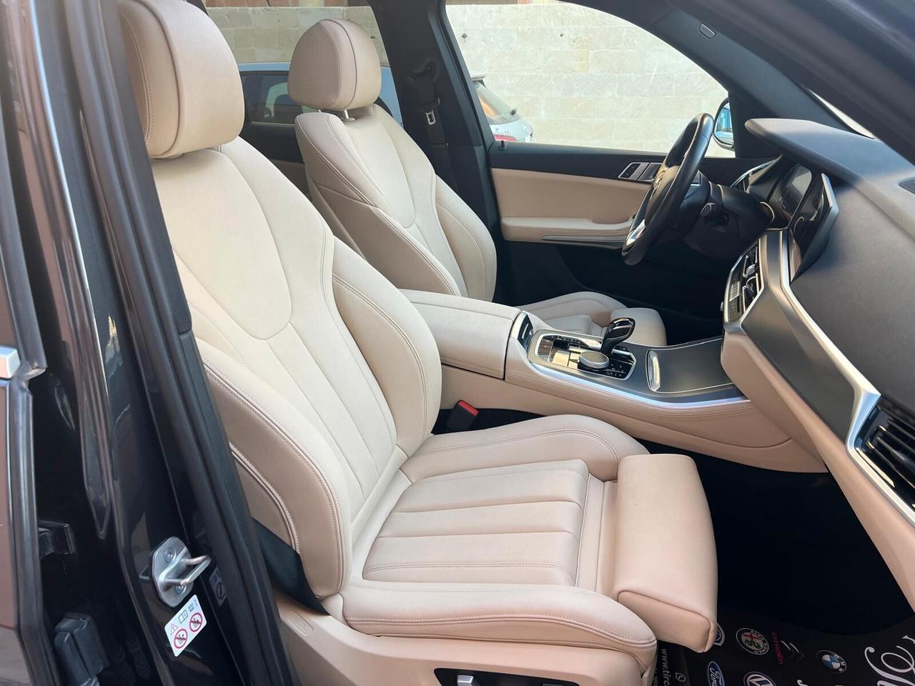 BMW X5 25D X-DRIVE 2.0 231CV TETTO PELLE NAVI CAM ANNO 2021